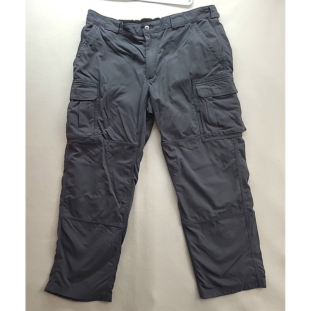 Duluth‎ Trading Co Mens Grey Cargo Pants 2X x 32